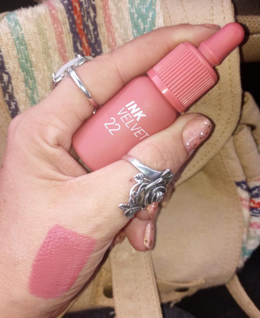 Peripera Lip Tint as Blush