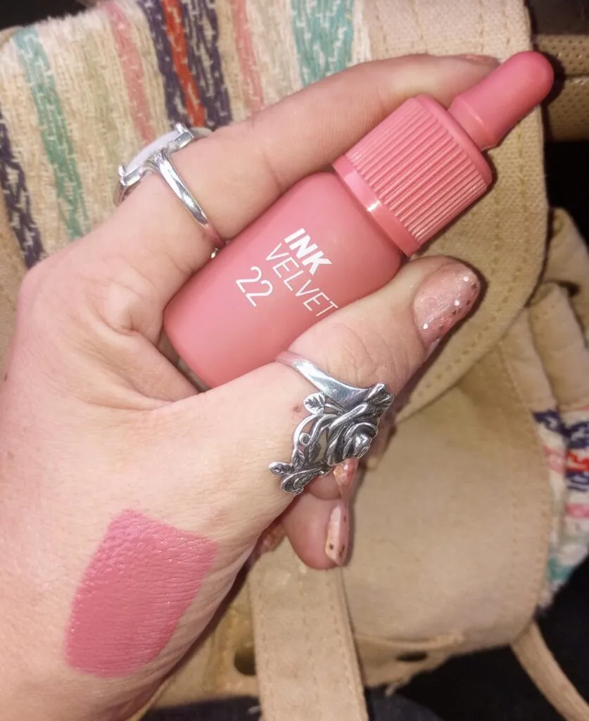 Peripera Lip Tint as Blush
