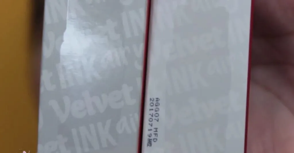 fake peripera lip tint